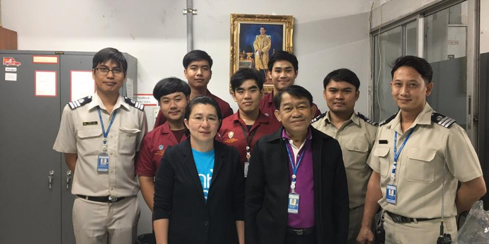 อาจารย์รจนาฎ ไกรปัญญาพงศ์ ได้เข้านิเทศสหกิจนักศึกษา ที่แผนกโรงพักสินค้าของการท่าเรือแห่งประเทศไทย